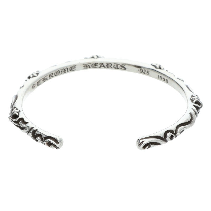Chrome Hearts BANGLE SBT Sterling Silver Size ONE SIZE
