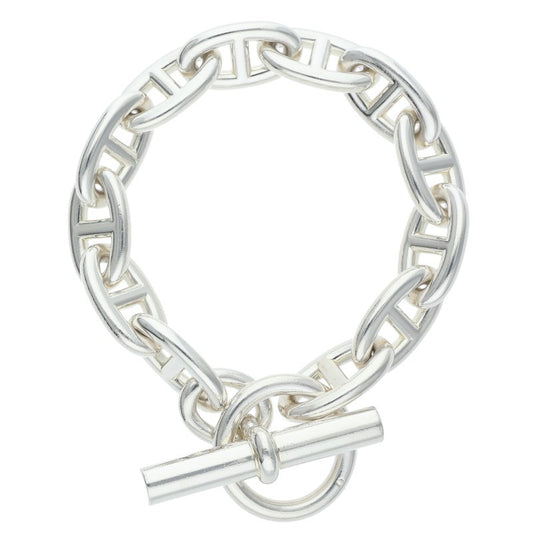HERMES Chaine d'Ancre GM Sterling Silver Size ONE SIZE
