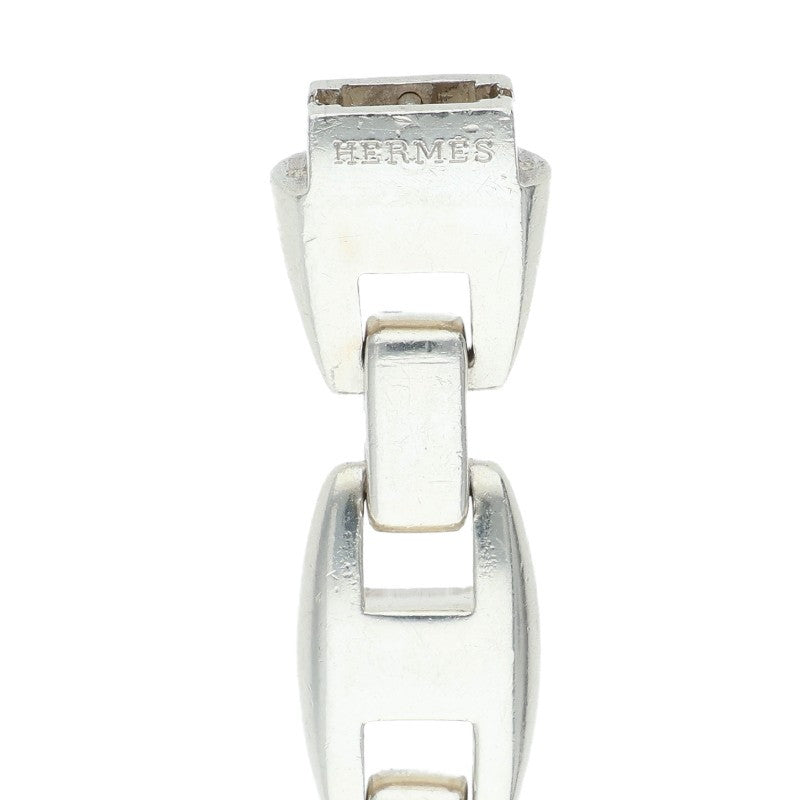 HERMES Cassiopeia Sterling Silver Bracelet Size ONE SIZE