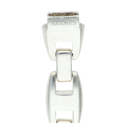 HERMES Cassiopeia Sterling Silver Bracelet Size ONE SIZE