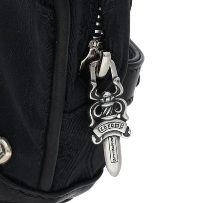 Chrome Hearts Nylon Leather Trim Backpack Size ONE SIZE