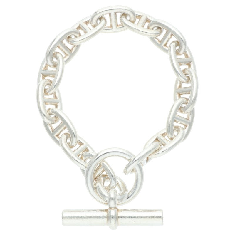 HERMES Chaine d'Ancre MM Sterling Silver Size ONE SIZE