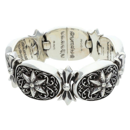 Chrome Hearts Tiny Oval Star Link Silver Size ONE SIZE