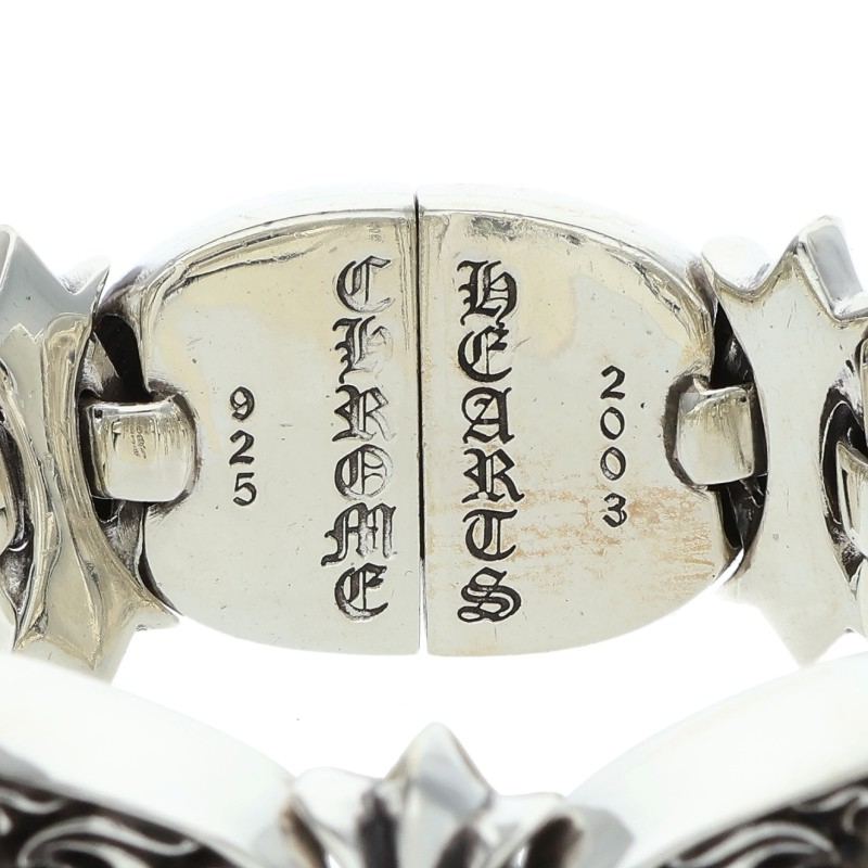 Chrome Hearts Tiny Oval Star Link Silver Size ONE SIZE