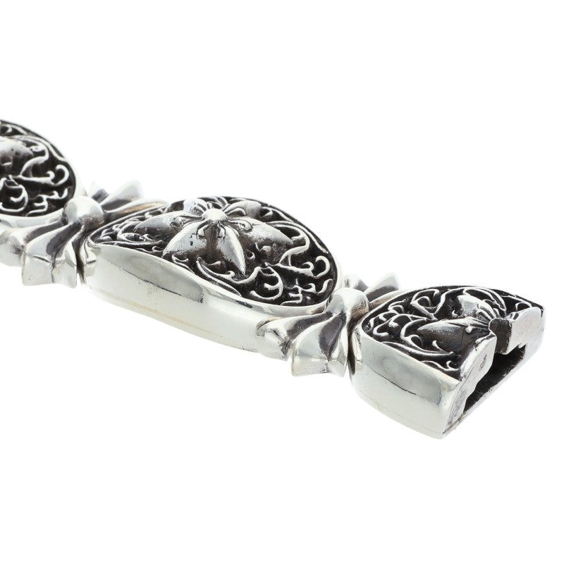 Chrome Hearts Tiny Oval Star Link Silver Size ONE SIZE