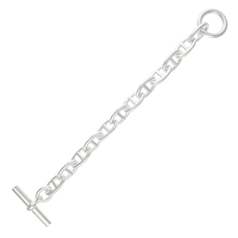 HERMES Chaine d'Ancre TGM Sterling Silver Size ONE SIZE
