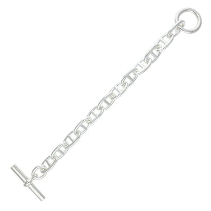 HERMES Chaine d'Ancre TGM Sterling Silver Size ONE SIZE
