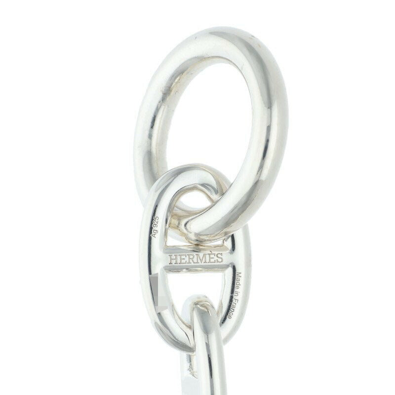 HERMES Chaine d'Ancre TGM Sterling Silver Size ONE SIZE