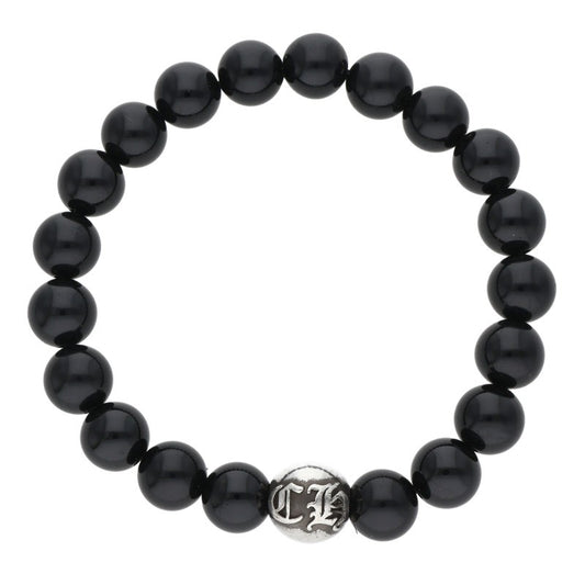 Chrome Hearts 10mm Onyx Bead Bracelet Size ONE SIZE