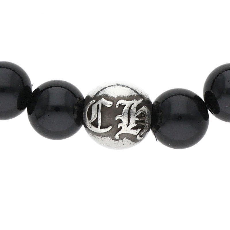 Chrome Hearts 10mm Onyx Bead Bracelet Size ONE SIZE