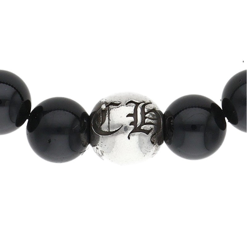Chrome Hearts 10mm Onyx Bead Bracelet Size ONE SIZE