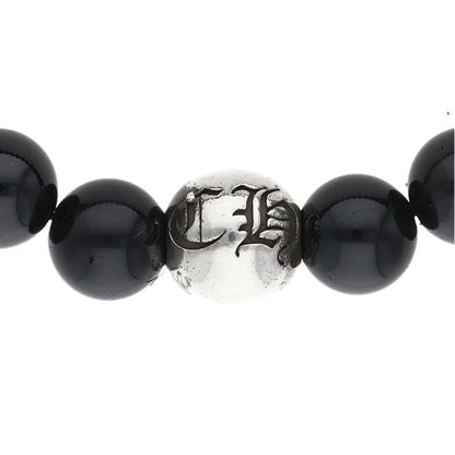 Chrome Hearts 10mm Onyx Bead Bracelet Size ONE SIZE