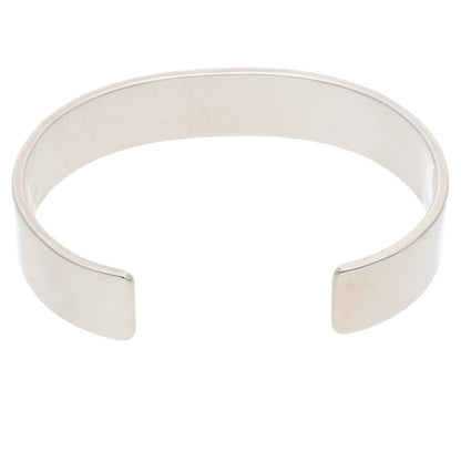 arabesque K18 Eagle Plain Bangle Silver Gold Size ONE SIZE