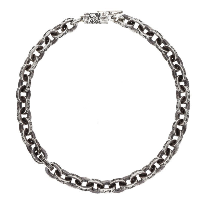 Chrome Hearts Paper Chain Silver Bracelet Size ONE SIZE