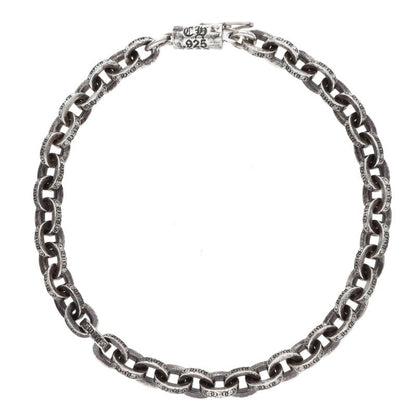 Chrome Hearts Paper Chain Silver Bracelet Size ONE SIZE