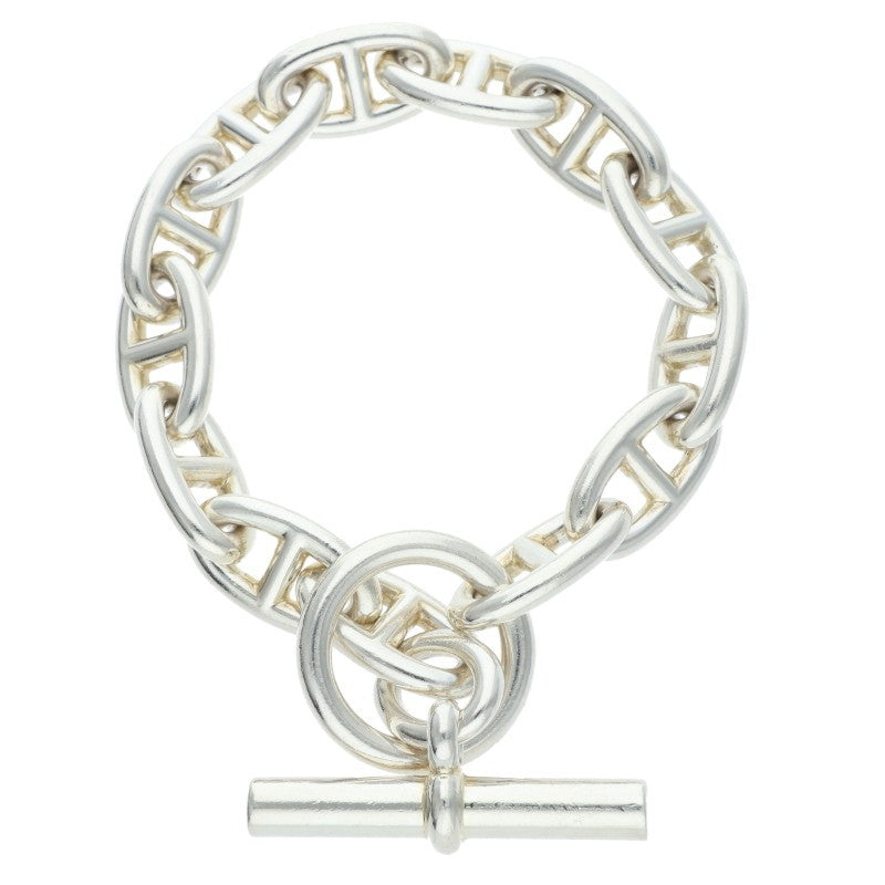 HERMES Chaine d'Ancre GM Sterling Silver Size ONE SIZE