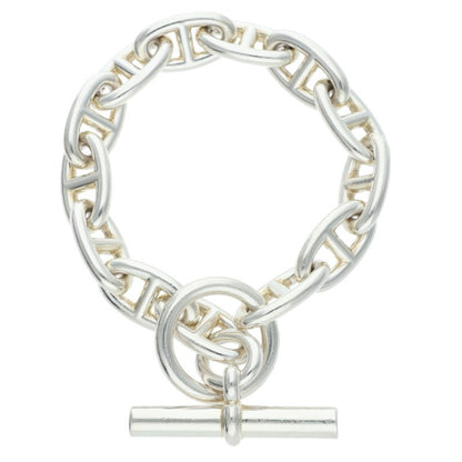 HERMES Chaine d'Ancre GM Sterling Silver Size ONE SIZE