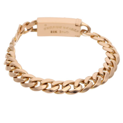 Chrome Hearts 22K ID Mini CHX 2DIA Gold Size ONE SIZE