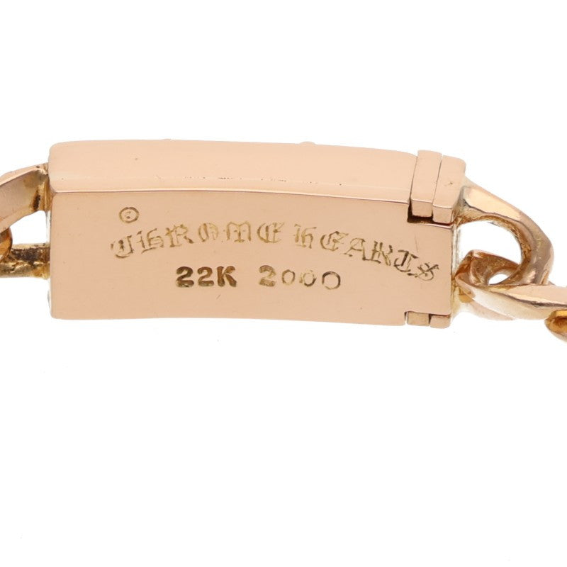 Chrome Hearts 22K ID Mini CHX 2DIA Gold Size ONE SIZE