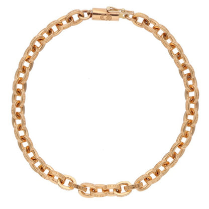 Chrome Hearts 22K Paper Chain Gold Bracelet Size ONE SIZE