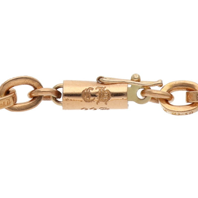 Chrome Hearts 22K Paper Chain Gold Bracelet Size ONE SIZE