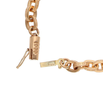 Chrome Hearts 22K Paper Chain Gold Bracelet Size ONE SIZE
