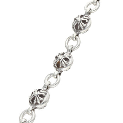 Chrome Hearts #2 Cross Ball Silver Bracelet Size ONE SIZE