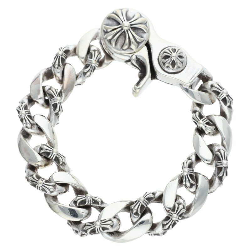 Chrome Hearts Fancy Link Clip Old Silver Size ONE SIZE