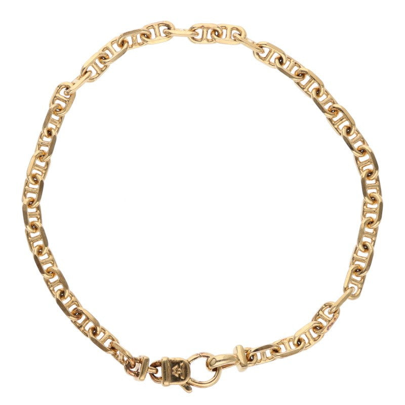 TOM WOOD Anker Gold Bracelet Size 7INCH