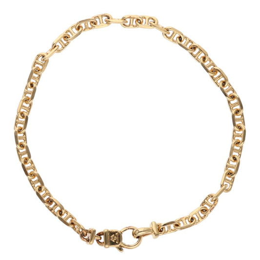 TOM WOOD Anker Gold Bracelet Size 7INCH