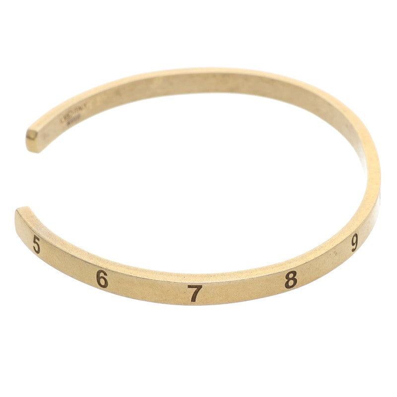 Maison Margiela Numbering Gold Bangle Size ONE SIZE