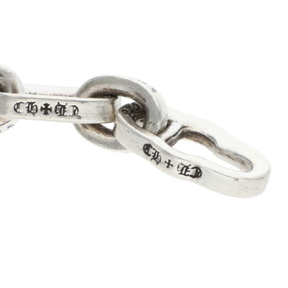 Chrome Hearts Paper E Chain Silver Bracelet Size ONE SIZE