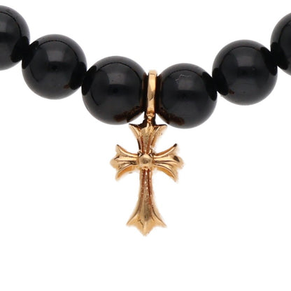 Chrome Hearts 22K 6mm CH Cross Bead Bracelet Size ONE SIZE