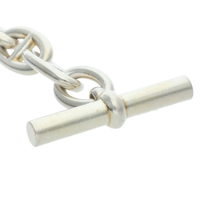 HERMES Chaine d'Ancre TGM Silver Bracelet Size ONE SIZE