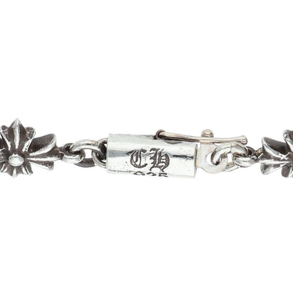 Chrome Hearts Tiny ECH Plus Silver Bracelet Size 10LINK