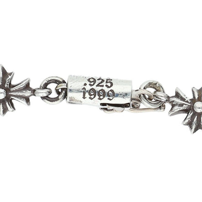 Chrome Hearts Tiny ECH Plus Silver Bracelet Size 10LINK