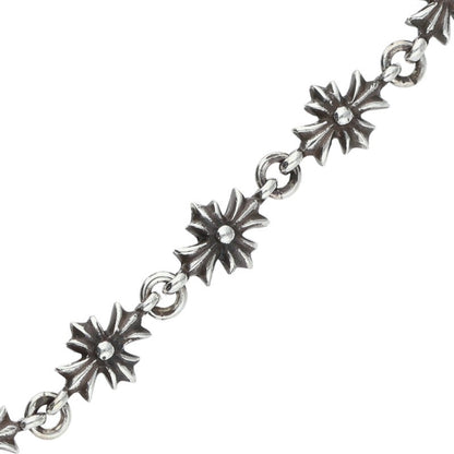 Chrome Hearts Tiny ECH Plus Silver Bracelet Size 10LINK