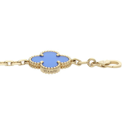 VANCLEEF & ARPELS 18K Vintage Alhambra 5P Size ONE SIZE