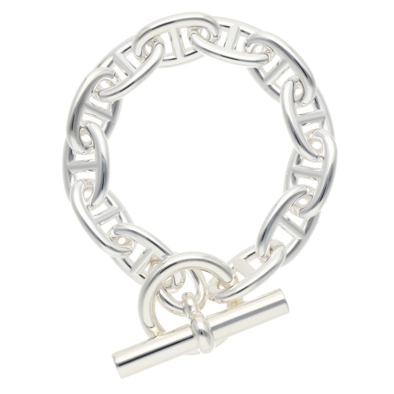 HERMES Chaine d'Ancre TGM Sterling Silver Size ONE SIZE