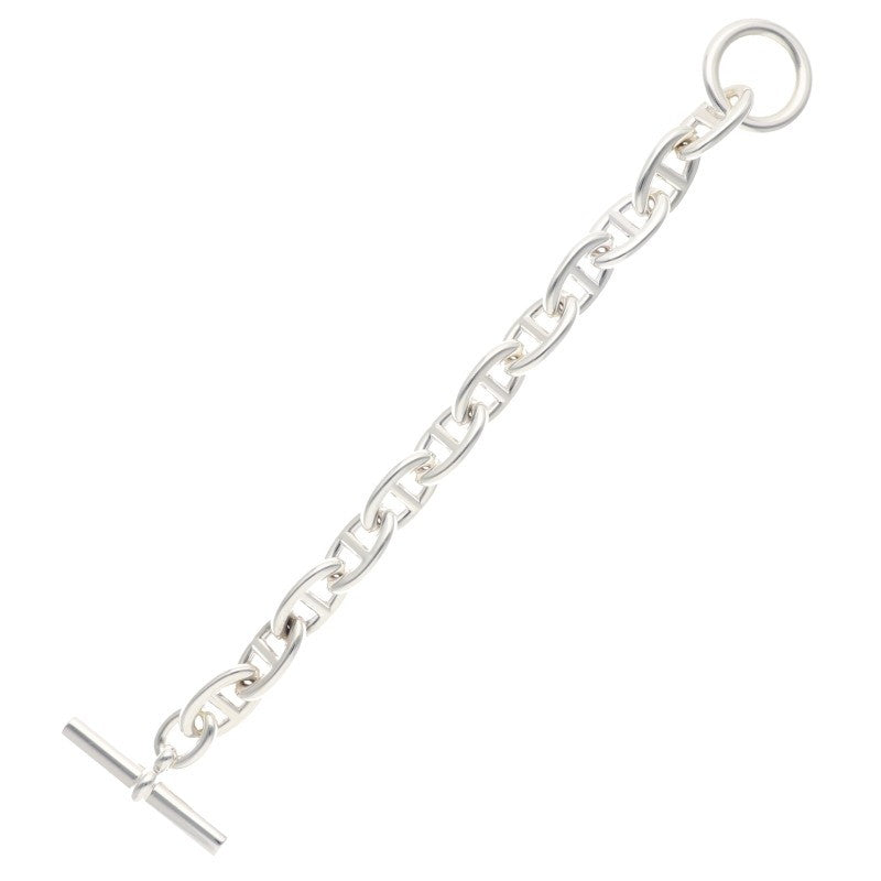 HERMES Chaine d'Ancre TGM Sterling Silver Size ONE SIZE