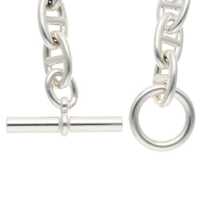 HERMES Chaine d'Ancre TGM Sterling Silver Size ONE SIZE