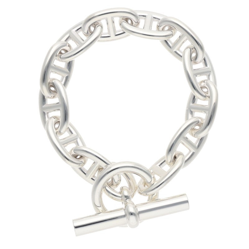 HERMES Chaine d'Ancre TGM Silver Bracelet Size ONE SIZE