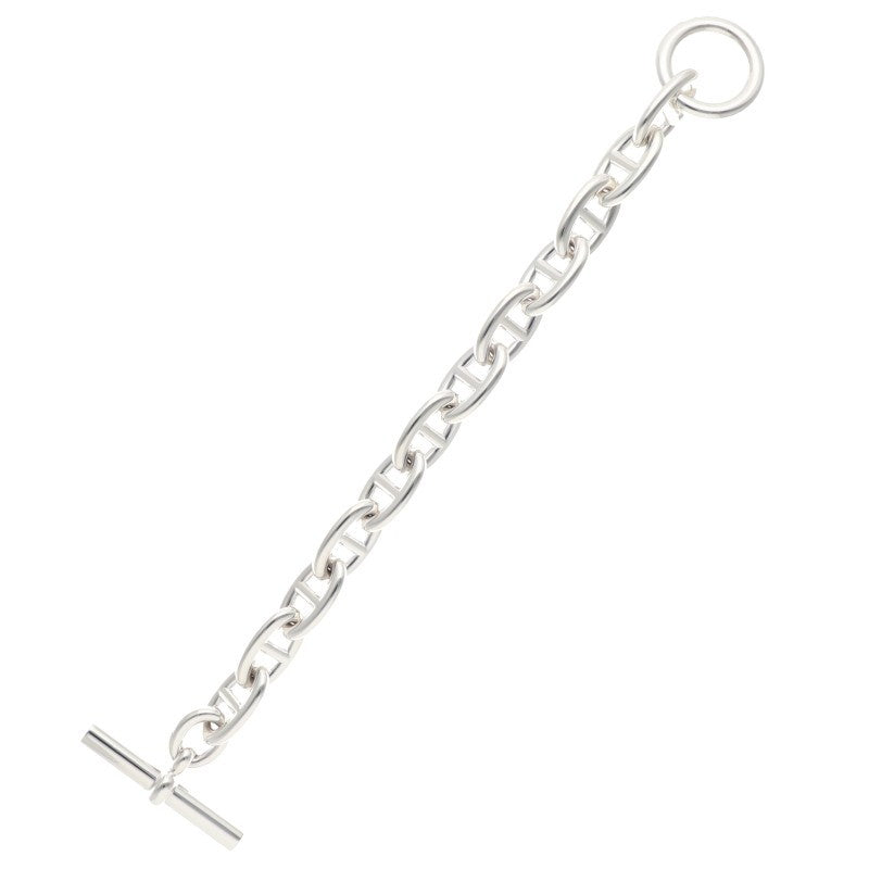 HERMES Chaine d'Ancre TGM Silver Bracelet Size ONE SIZE