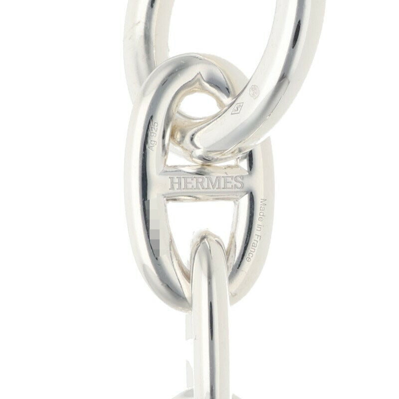 HERMES Chaine d'Ancre TGM Silver Bracelet Size ONE SIZE