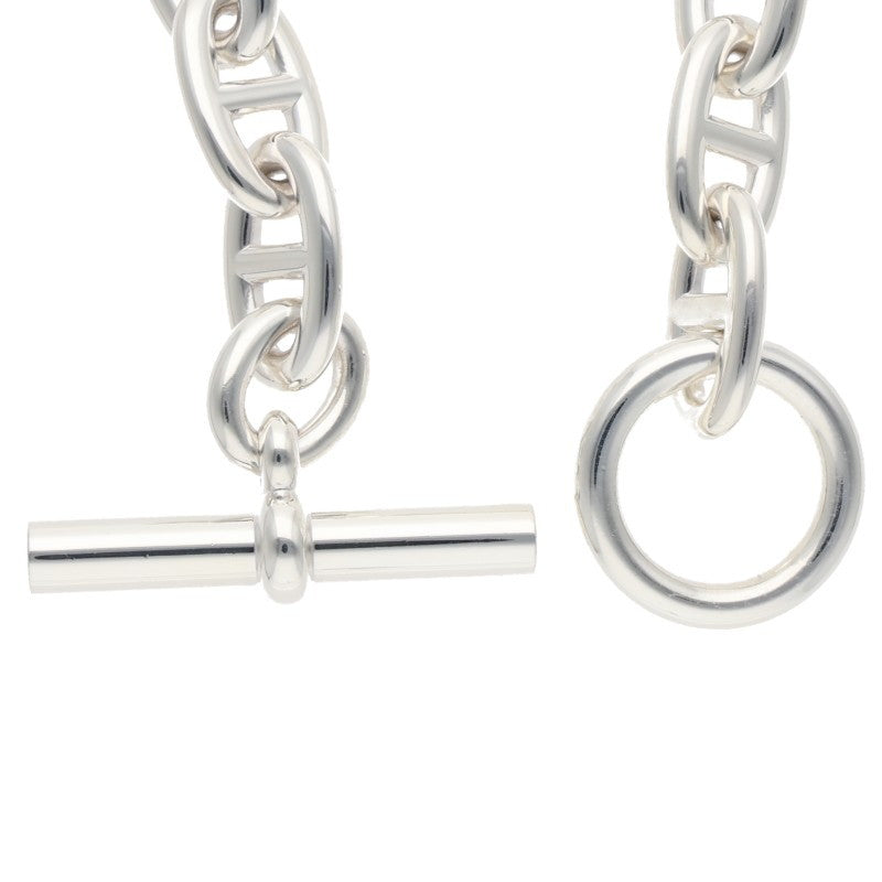 HERMES Chaine d'Ancre TGM Silver Bracelet Size ONE SIZE