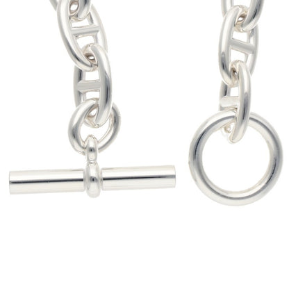 HERMES Chaine d'Ancre TGM Silver Bracelet Size ONE SIZE