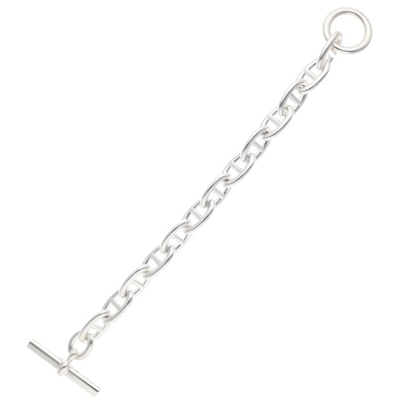HERMES Chaine d'Ancre TGM Silver Bracelet Size ONE SIZE
