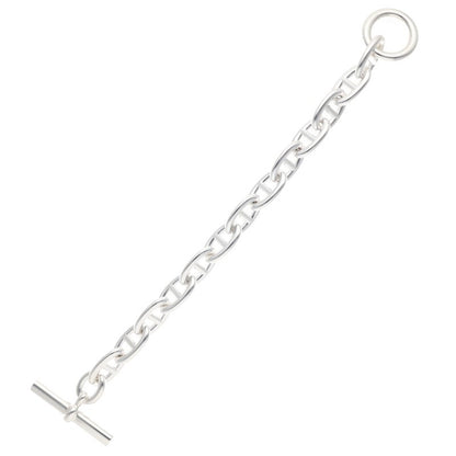HERMES Chaine d'Ancre TGM Silver Bracelet Size ONE SIZE