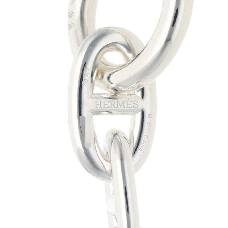 HERMES Chaine d'Ancre TGM Silver Bracelet Size ONE SIZE