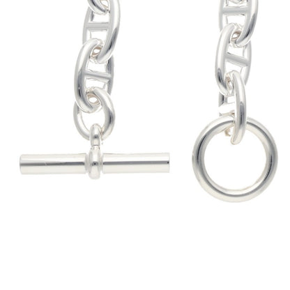 HERMES Chaine d'Ancre TGM Silver Bracelet Size ONE SIZE